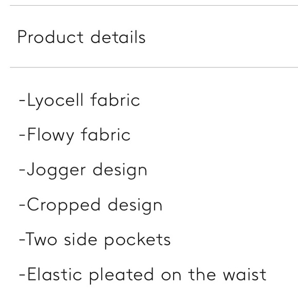 Elastic waist crop trousers - Picture 6 of 6